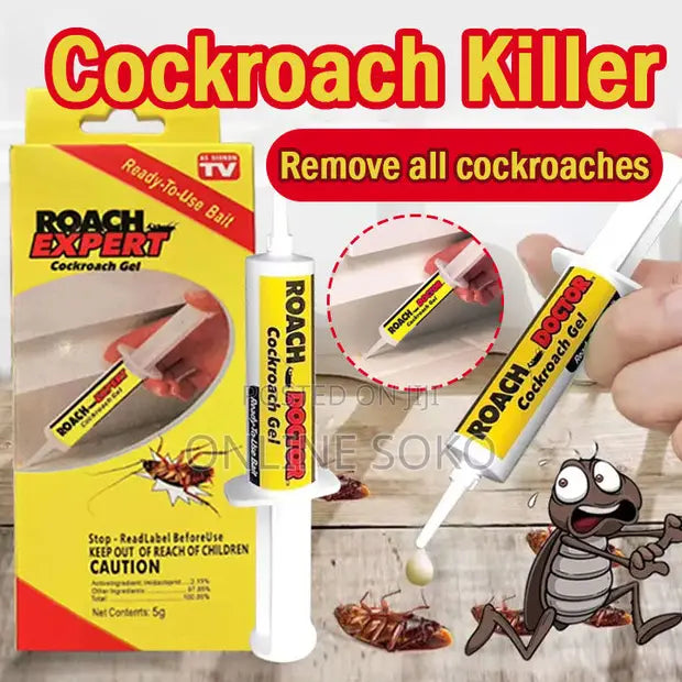 2 Pack Roach Doctor Cockroach Gel