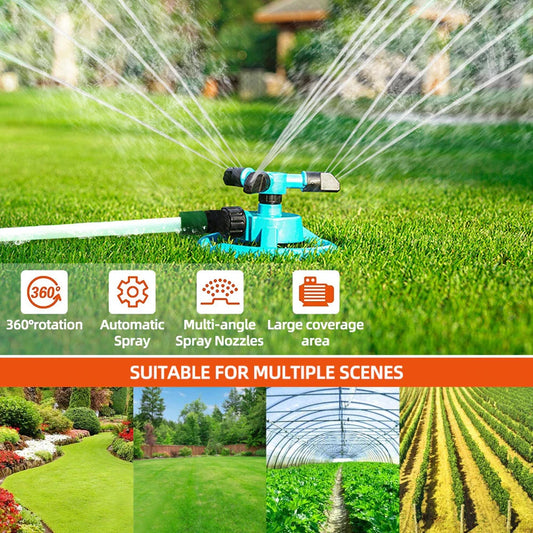360 Degrees Lawn/Farm sprinkler + Free connecters