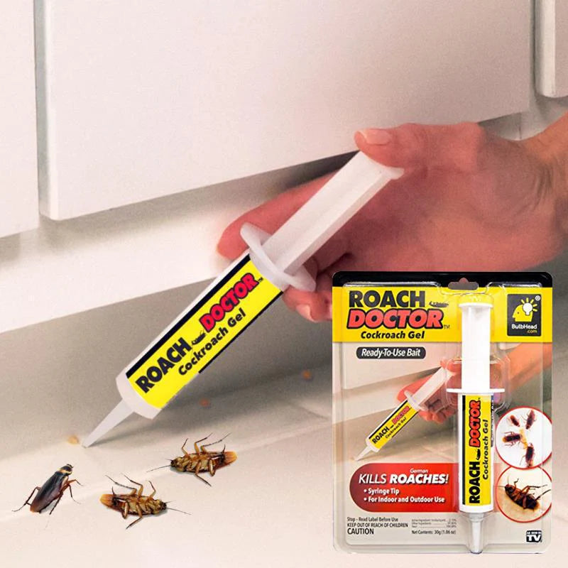 2 Pack Roach Doctor Cockroach Gel